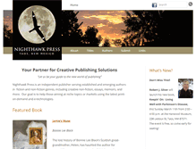 Tablet Screenshot of nighthawkpress.com